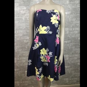 Lilly Pulitzer 12 Felicity Blue Lady Love Floral